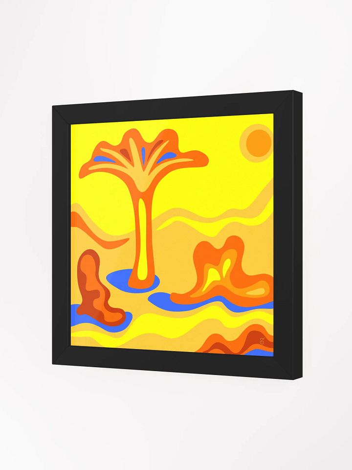 Desert Dreams Framed Art Poster - Abstract Landscape No. 7 product image (27)