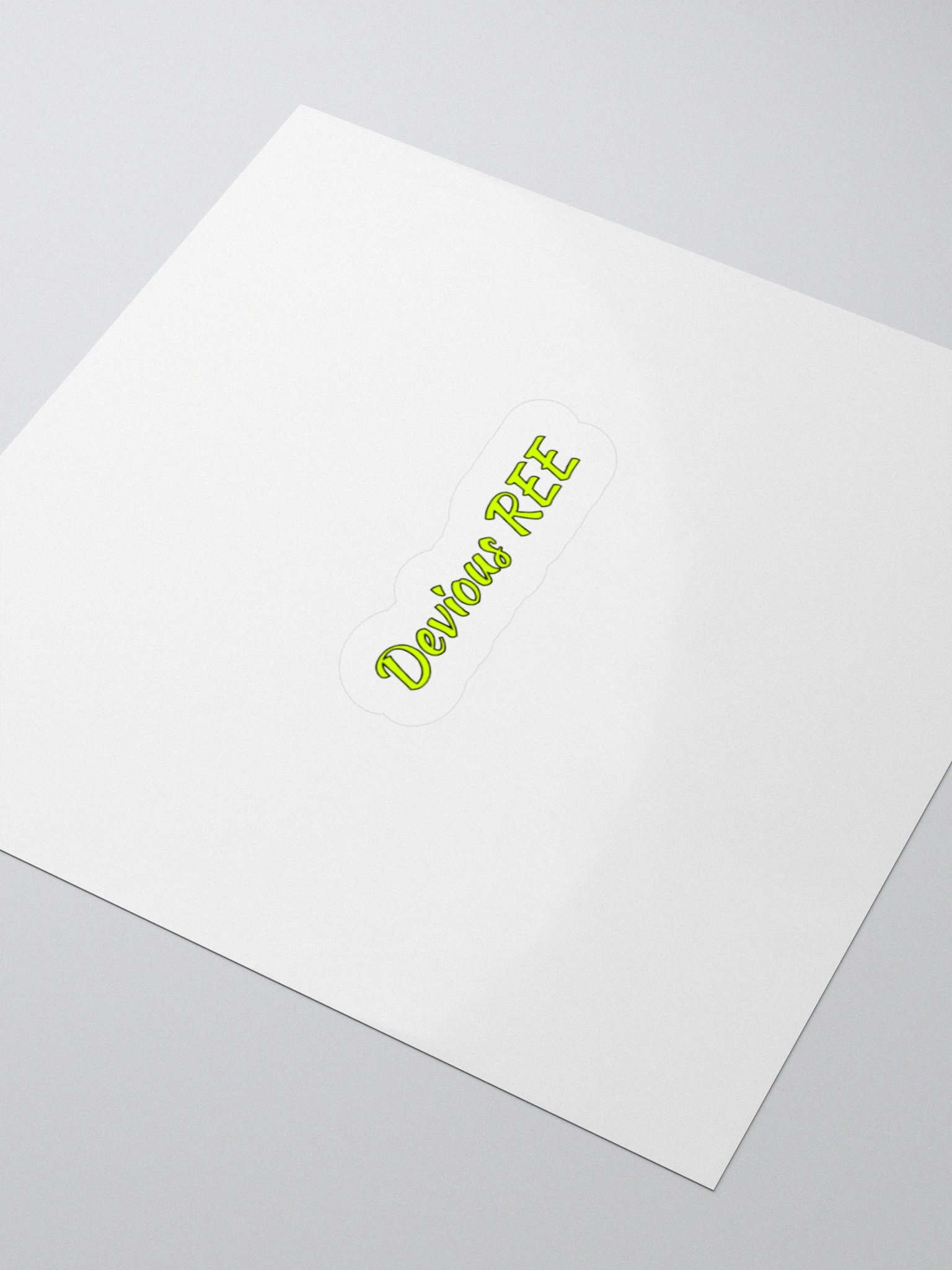 Devious REE. Meme Sticker. product image (3)