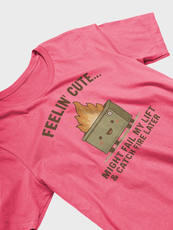 🔥 Feelin' Cute Dumpster Fire Tee product image (2)