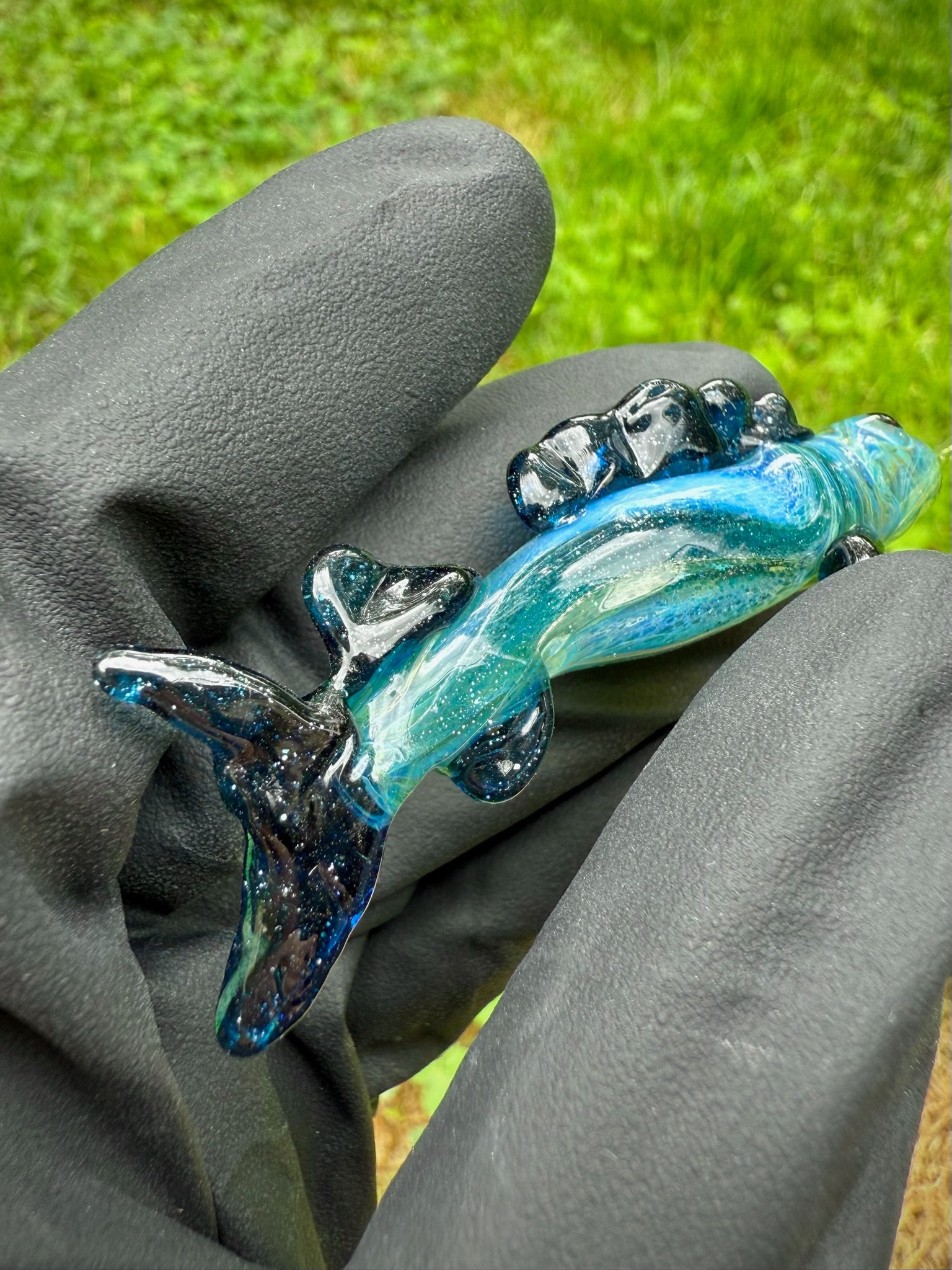 Long Nose Unicorn Fish Glass Sculpture product image (2)