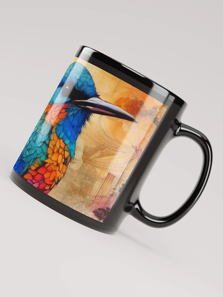 Mosaic Kingfisher Glossy Mug product image (8)
