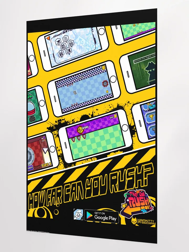Flip Out Rush - How Far Promotional Poster product image (2)