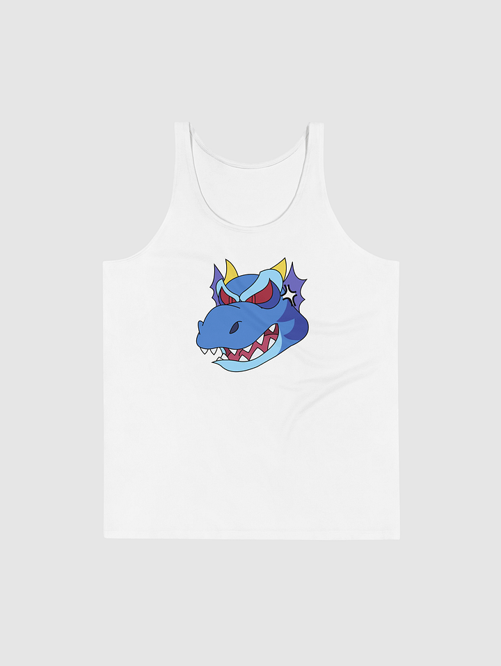Angry Blue Dragon Unisex Tank Top product image (1)