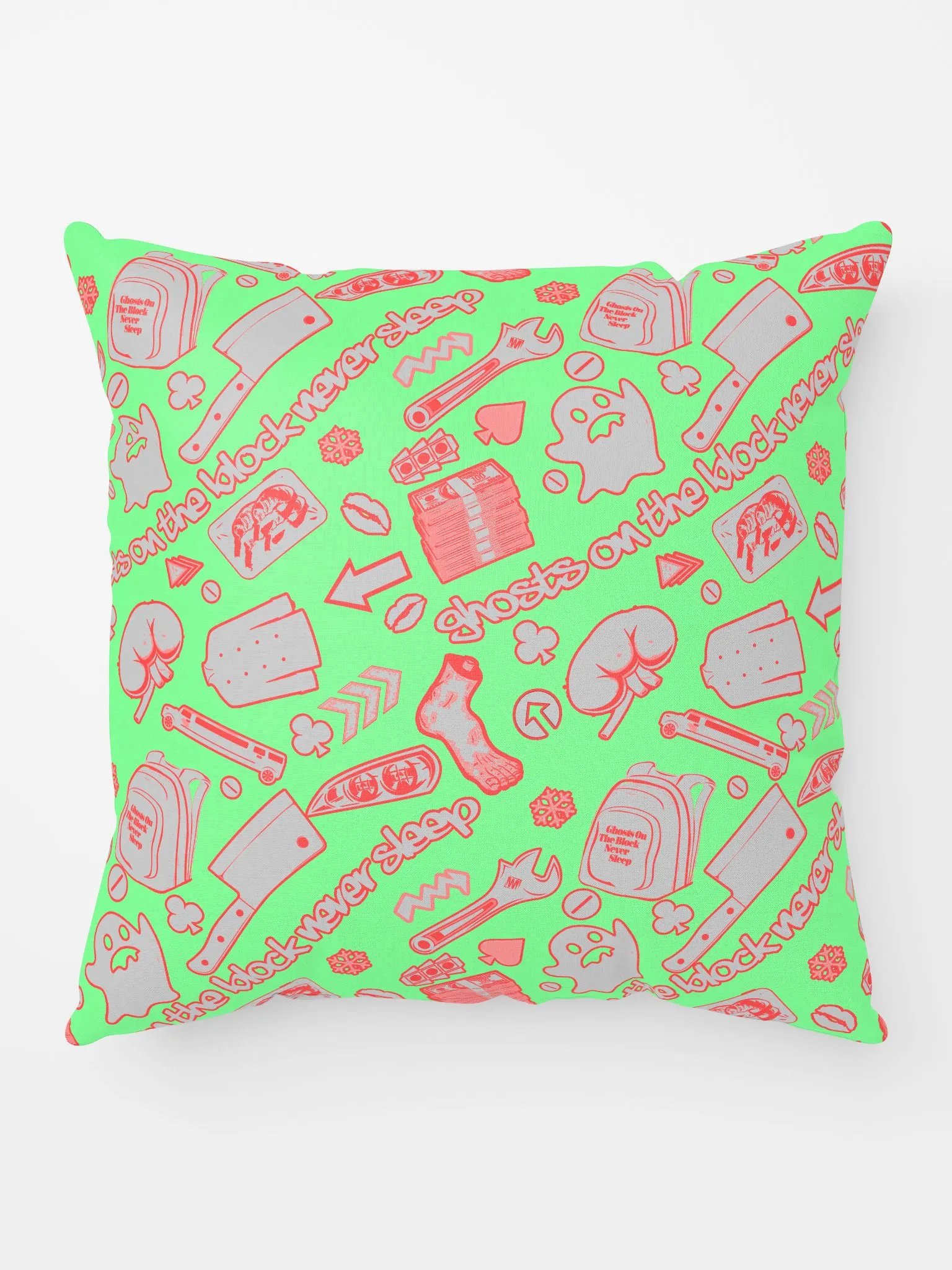 A8M - Ghosts On The Block Never Sleep Shorty Pillow (September Shortcake) product image (5)