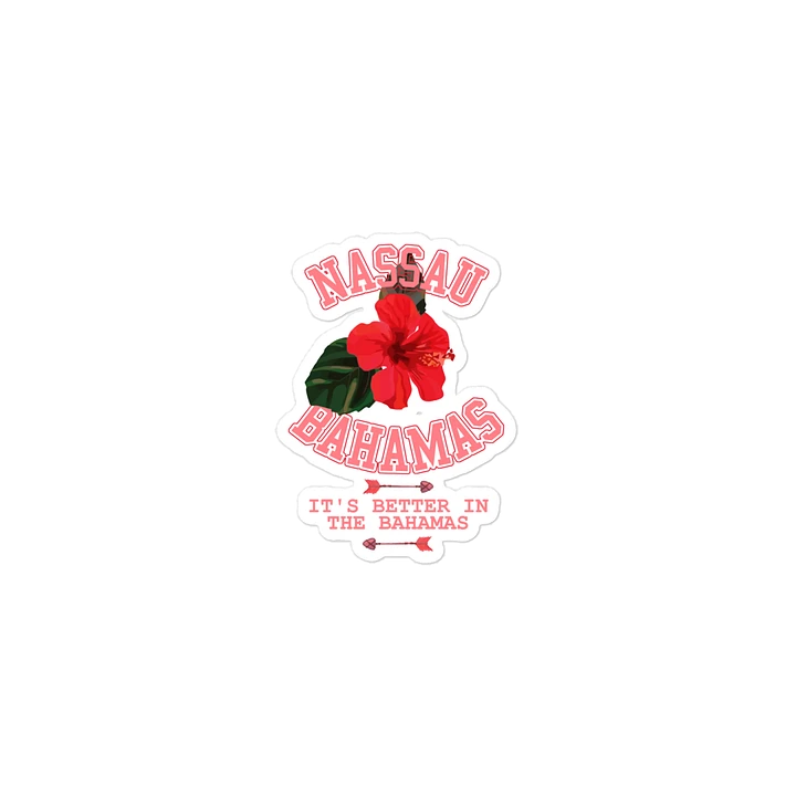 Nassau Bahamas Magnet : Bahamas Hibiscus Flower : It's Better In The Bahamas product image (2)