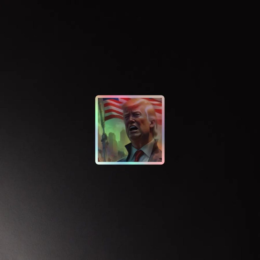 Rallying Cry Holographic Sticker product image (4)