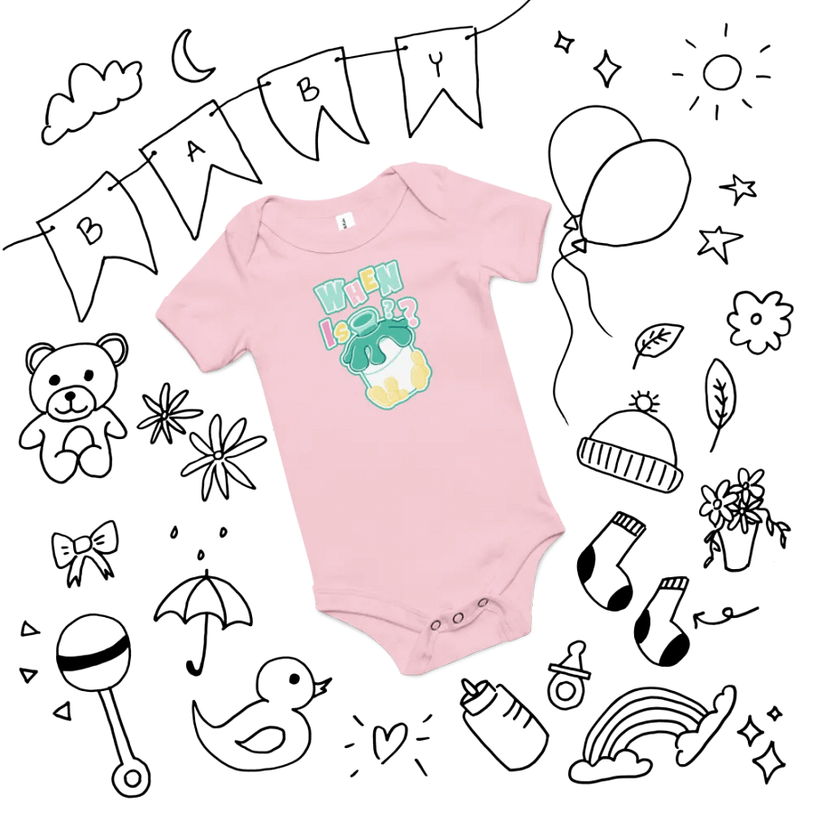WHEN is Milk?? Baby Onesie product image (12)
