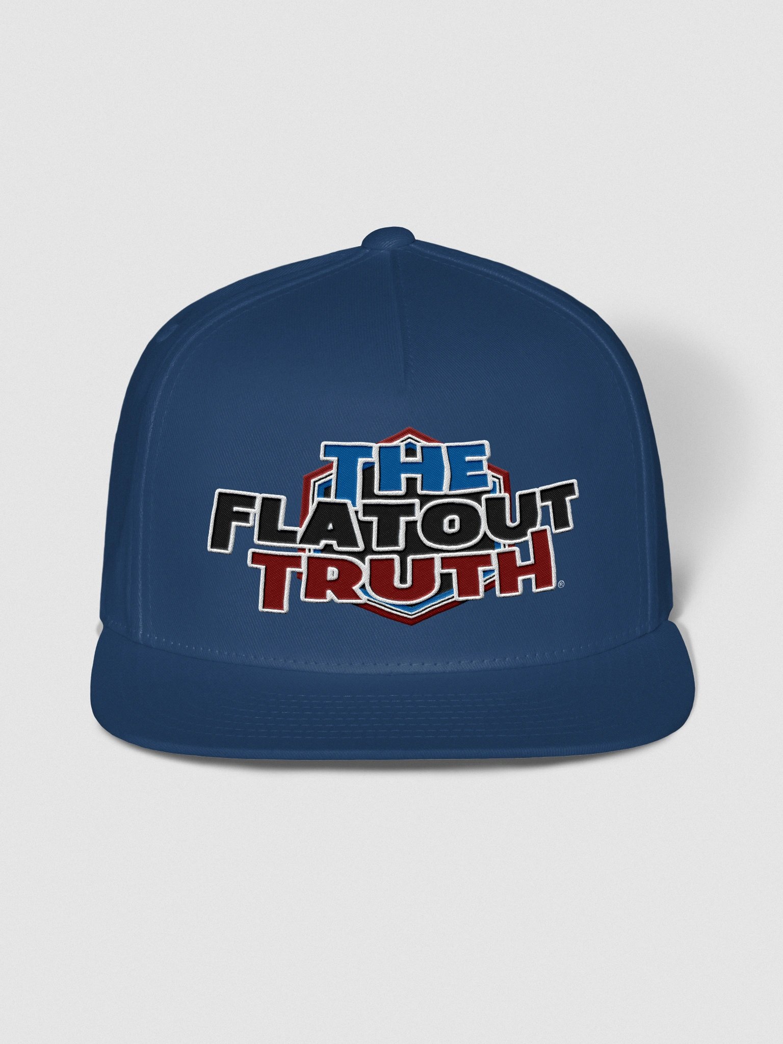 TFOT Statement Red Hex Flat Snapback Hat product image (1)