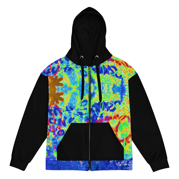 Vivid Recycled Unisex Zip Hoodie product image (1)