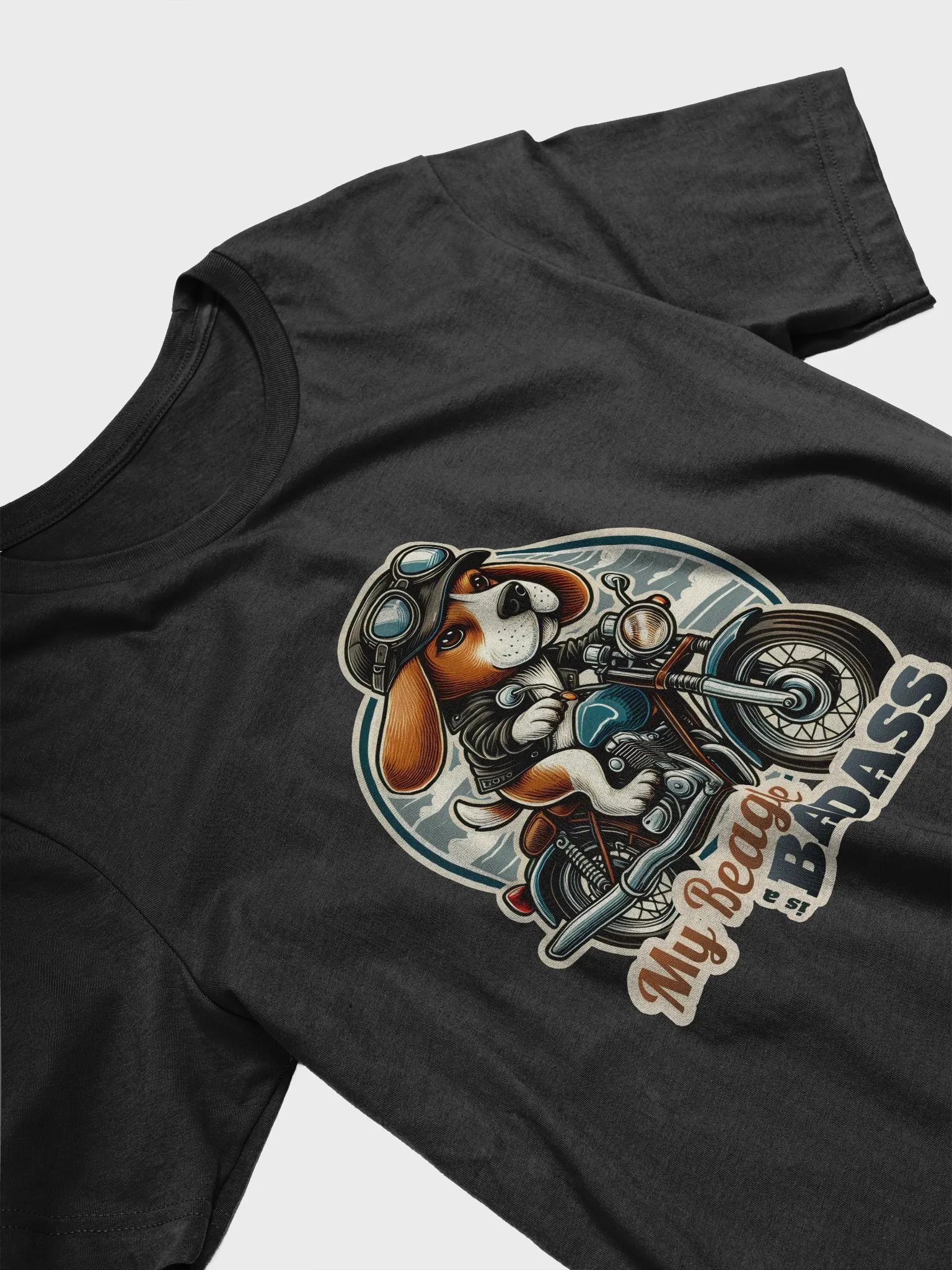 Badass Beagle - T-shirt product image (34)
