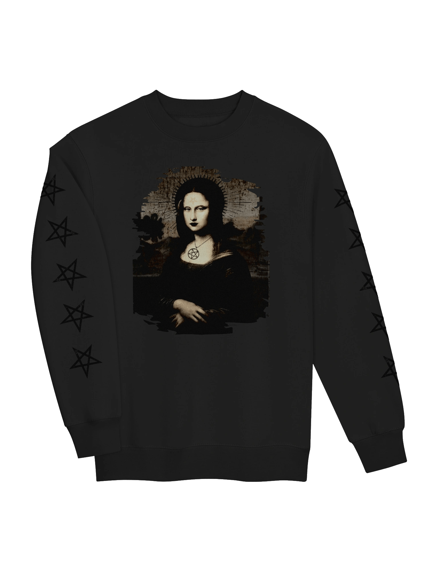 Occult Mona Lisa Unisex Sweatshirt product image (3)