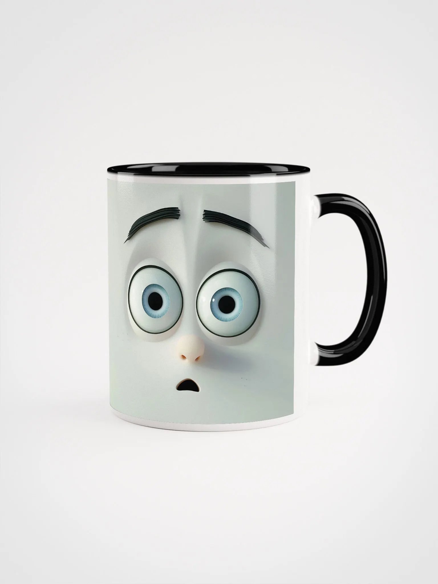 Rosy-Nosed Surprise Mug: Add Cheer to Your Coffee Breaks! product image (2)