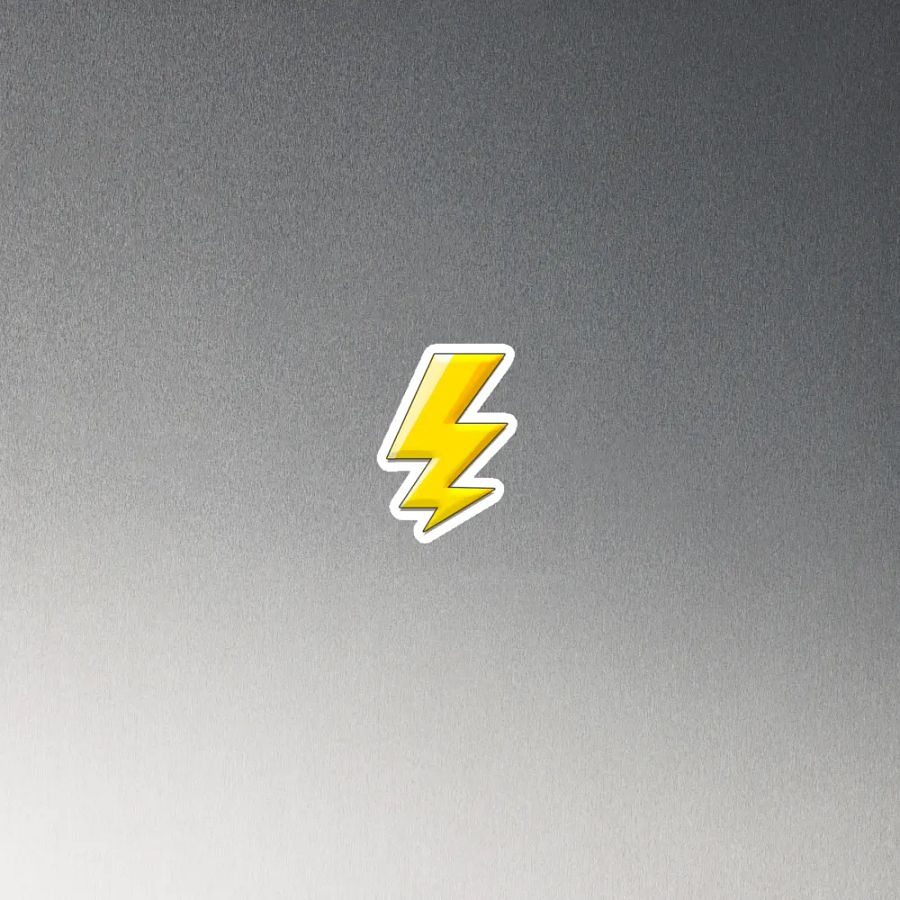 Lightning Bolt Sticker product image (4)