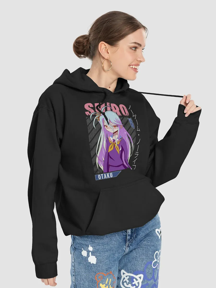 No Game No Life Shiro Mystic Aura Sweatshirt – Gildan Midweight product image (4)