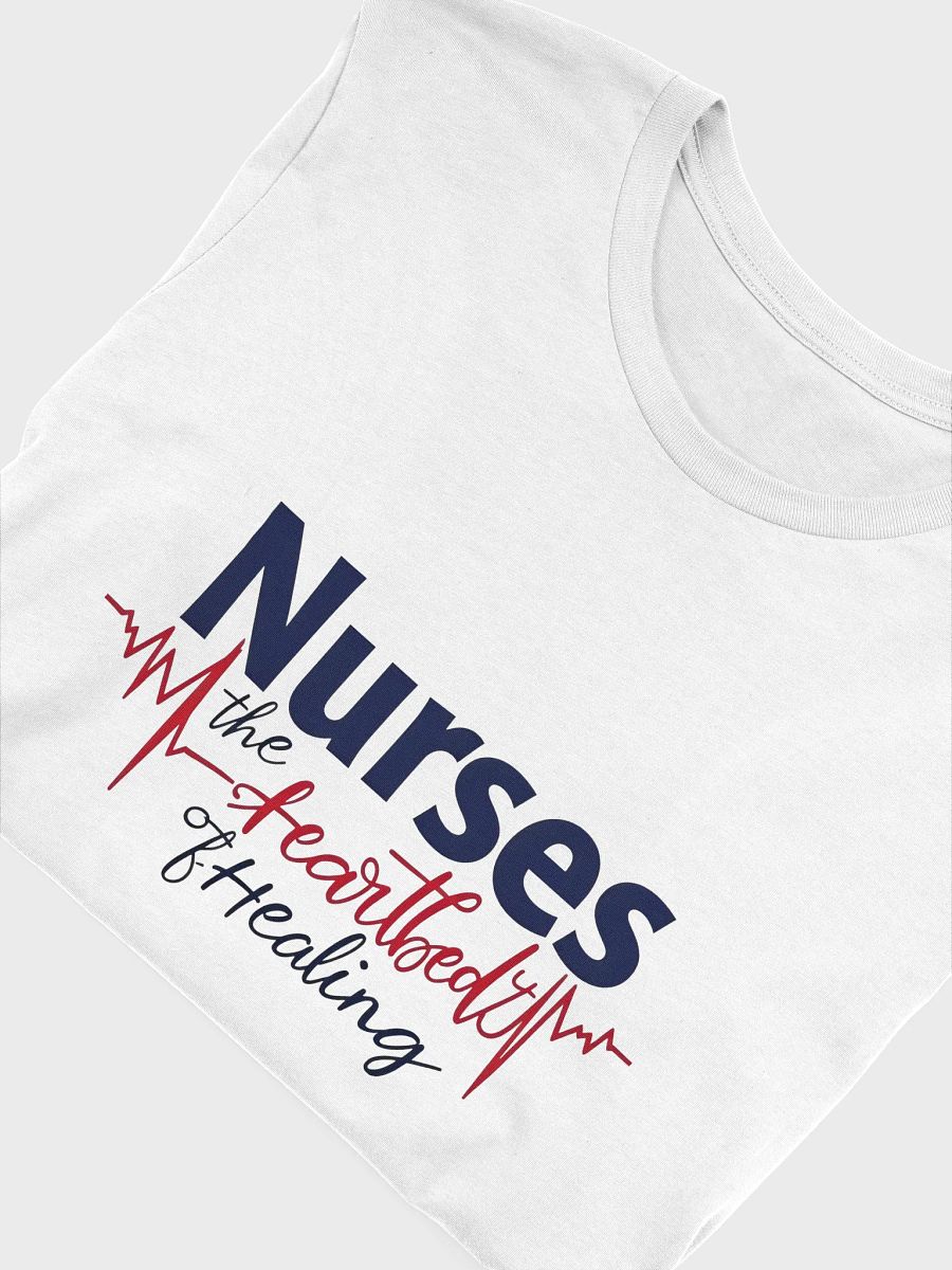 Heartbeat of Healing Nurse T-Shirt product image (15)