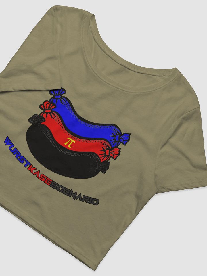 Polyamory Pride Crop Sausage Tee product image (5)