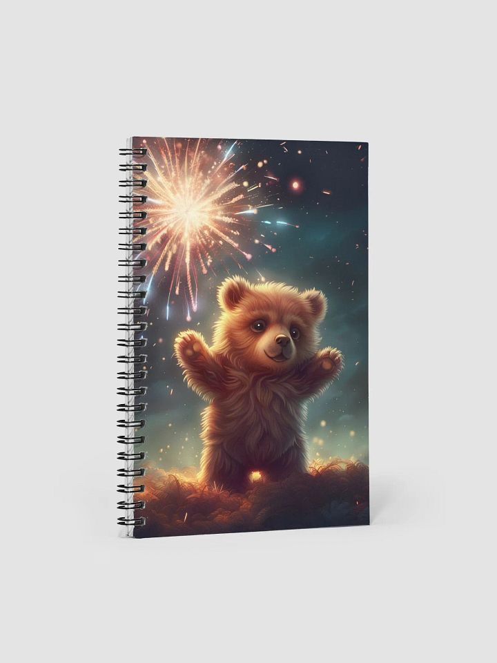 Fireworks Bear Notebook product image (1)