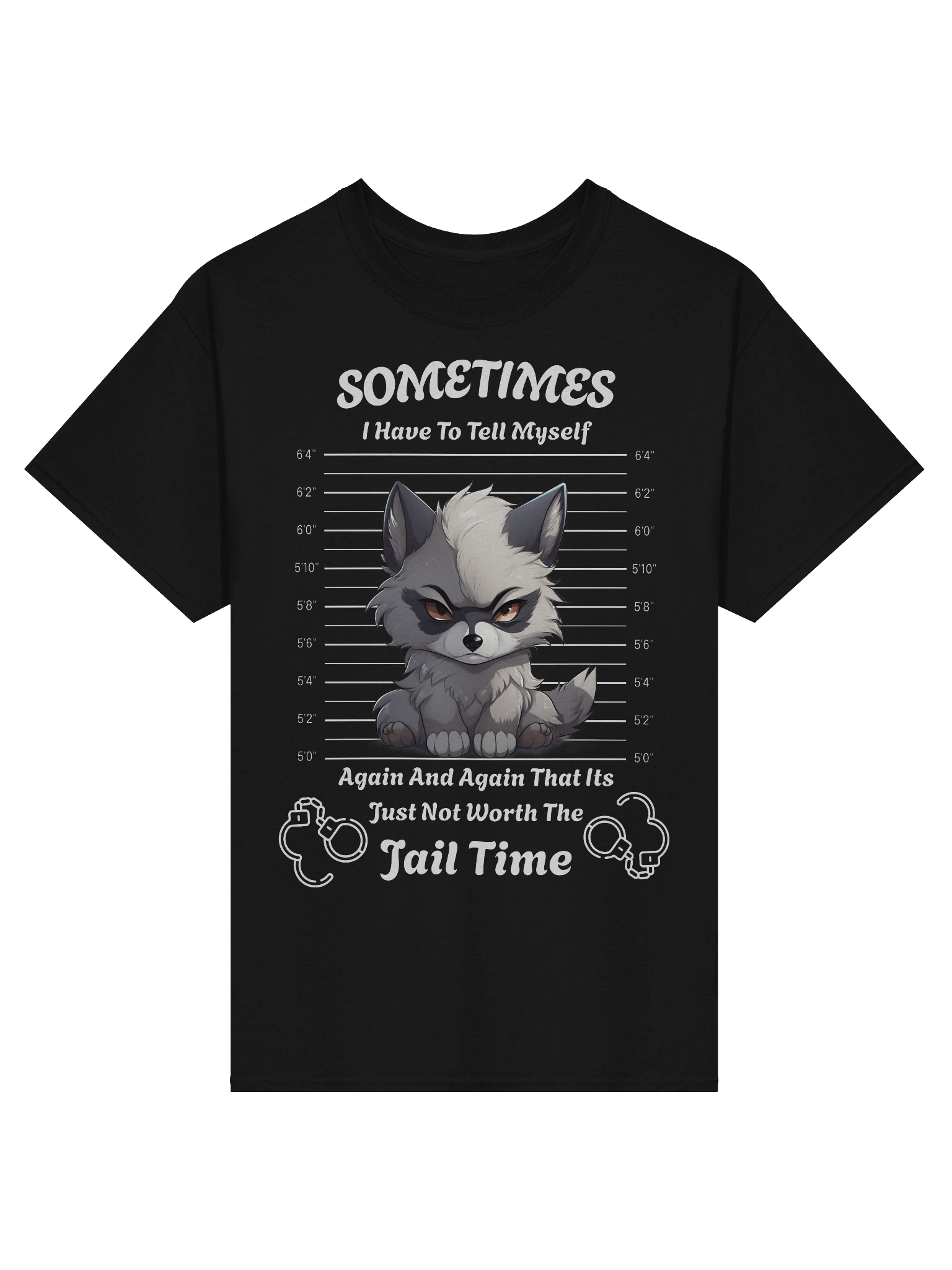 Jail Time Shirt-Black product image (1)
