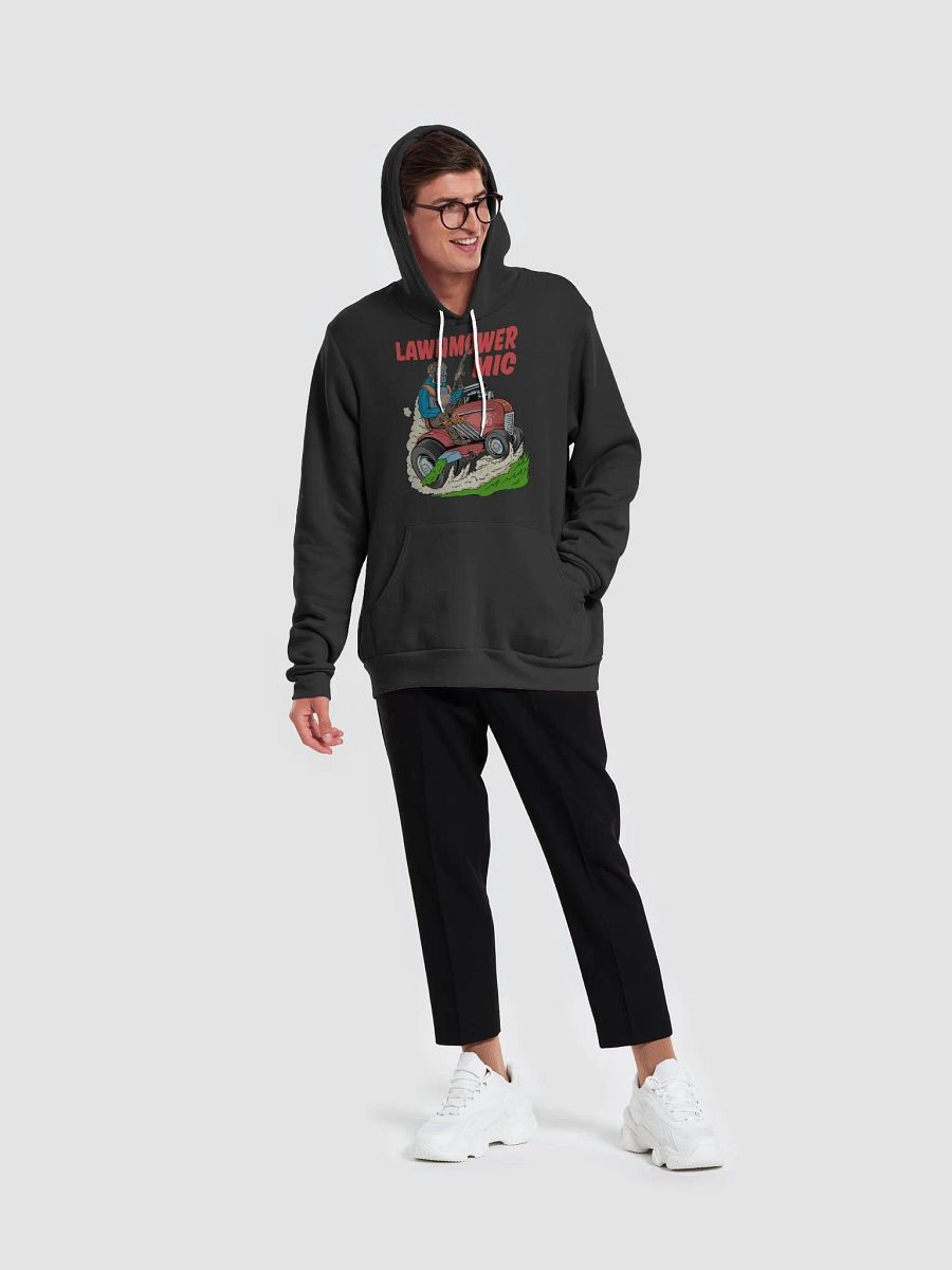 Lawnmower Mic | Screen-print Supersoft Hoodie product image (5)