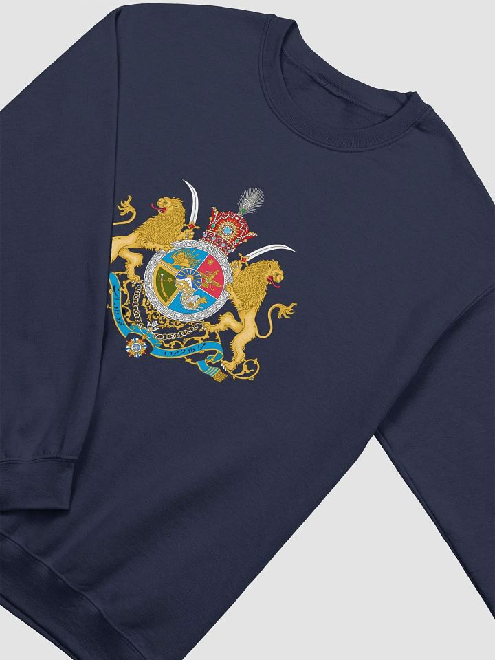 Long Sleeve T-Shirt with Iran Royal Emblem - تی‌شرت آستین بلند با نشان شاهنشاهی product image (2)
