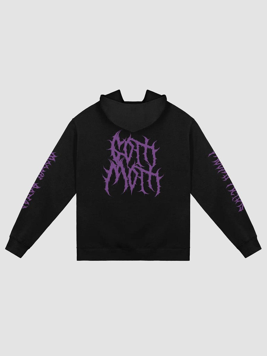 Goth Moth Hoodie [Purple] product image (2)
