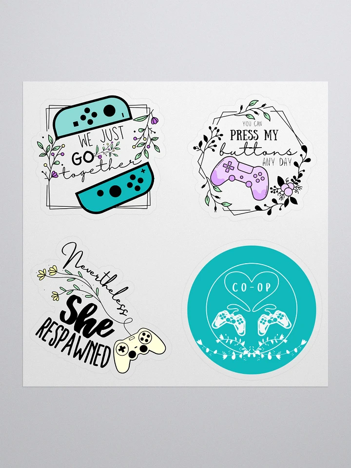 Sweet Gamer Girl Sticker Bundle product image (1)