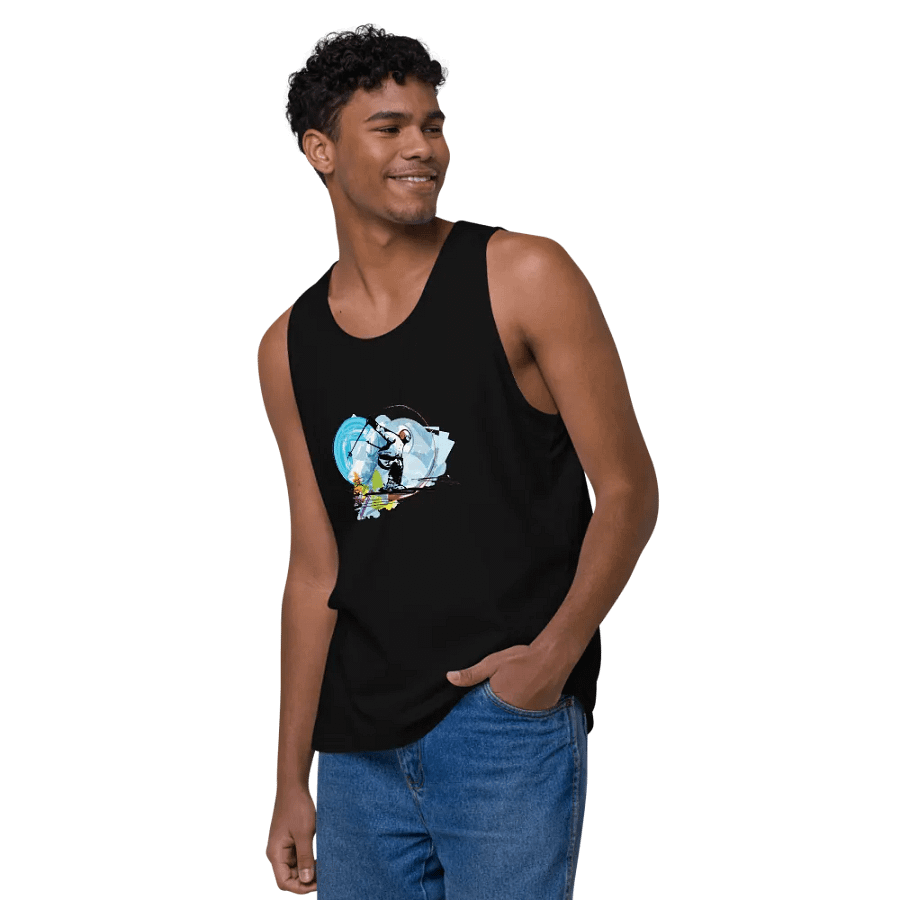 Airborne Skier Men's Tank Top product image (8)
