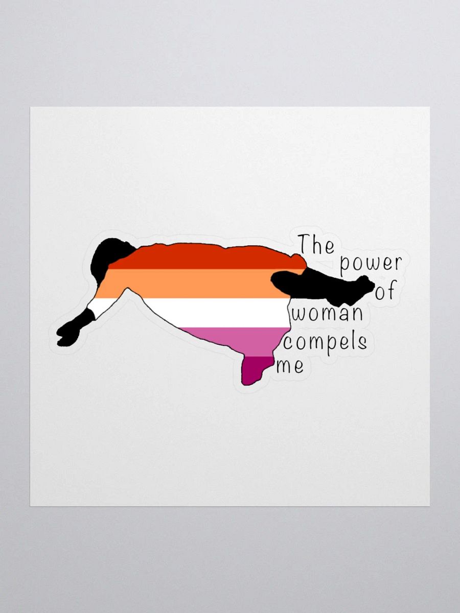 Lesbian Regan Sticker product image (1)