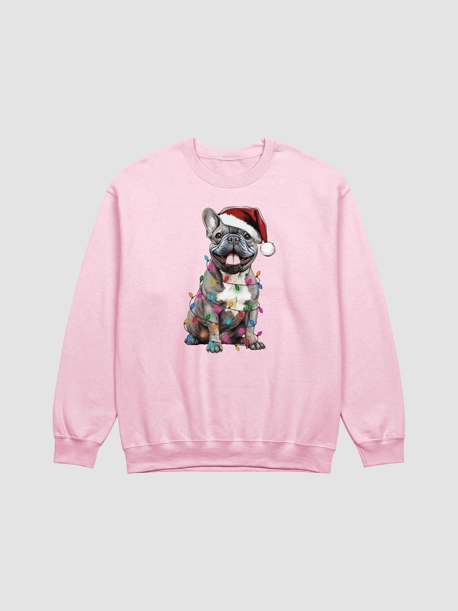Funny French Bulldog(Blue) Christmas Sweatshirt for Frenchie Paw-rents product image (13)