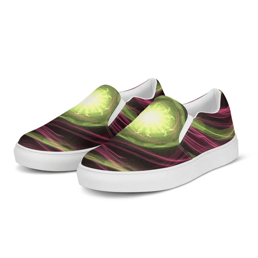 Slip on Sneakers with high frequency print product image (3)