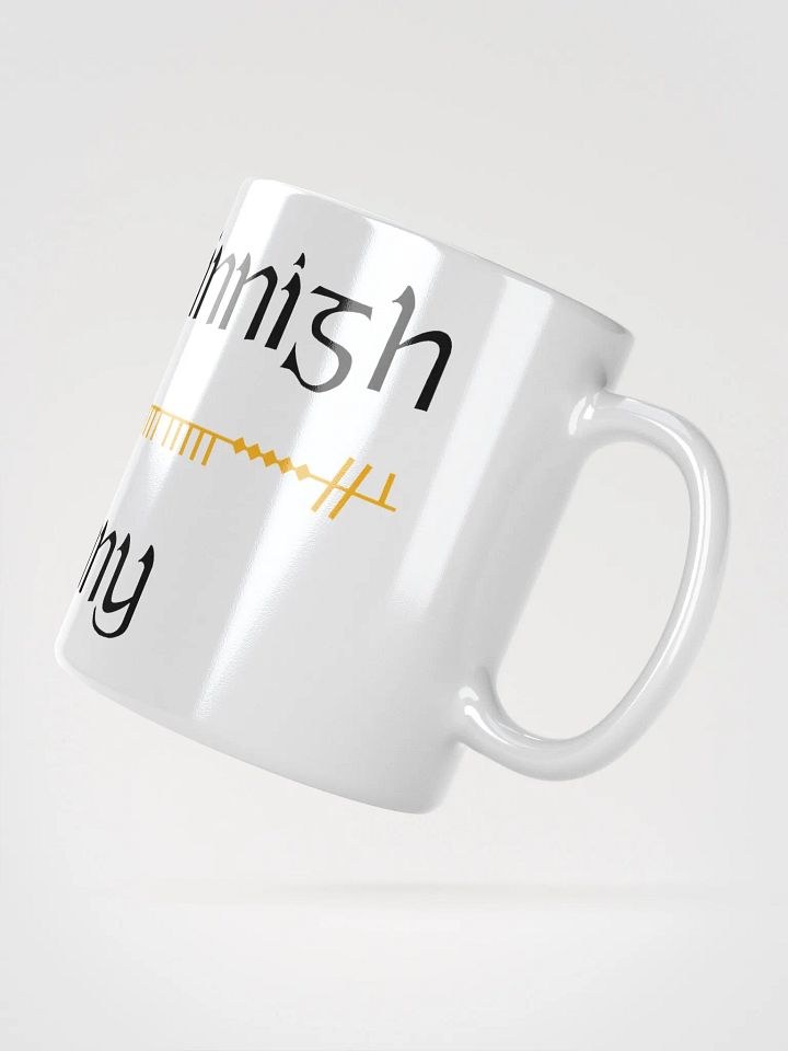 Kilkenny/Cill Chainnigh Scholastic style Ogham Mug product image (2)