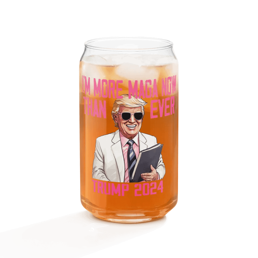 MAGA- Trump 2024 Can-Shaped Glass product image (9)