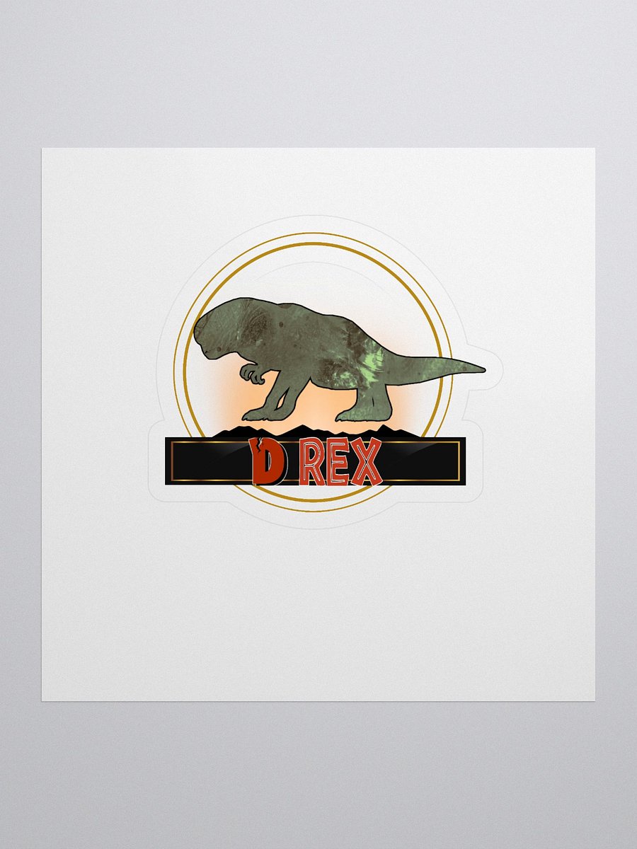 D REX Kiss Cut Stickers product image (1)