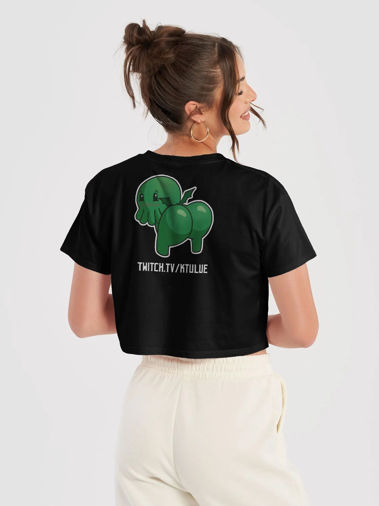 Just Ask Ktulue w/ GLUTES Crop Top product image (21)