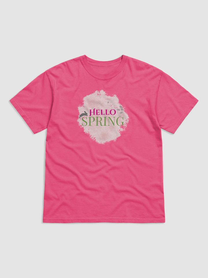 Hello Spring Rabbit T-Shirt product image (1)