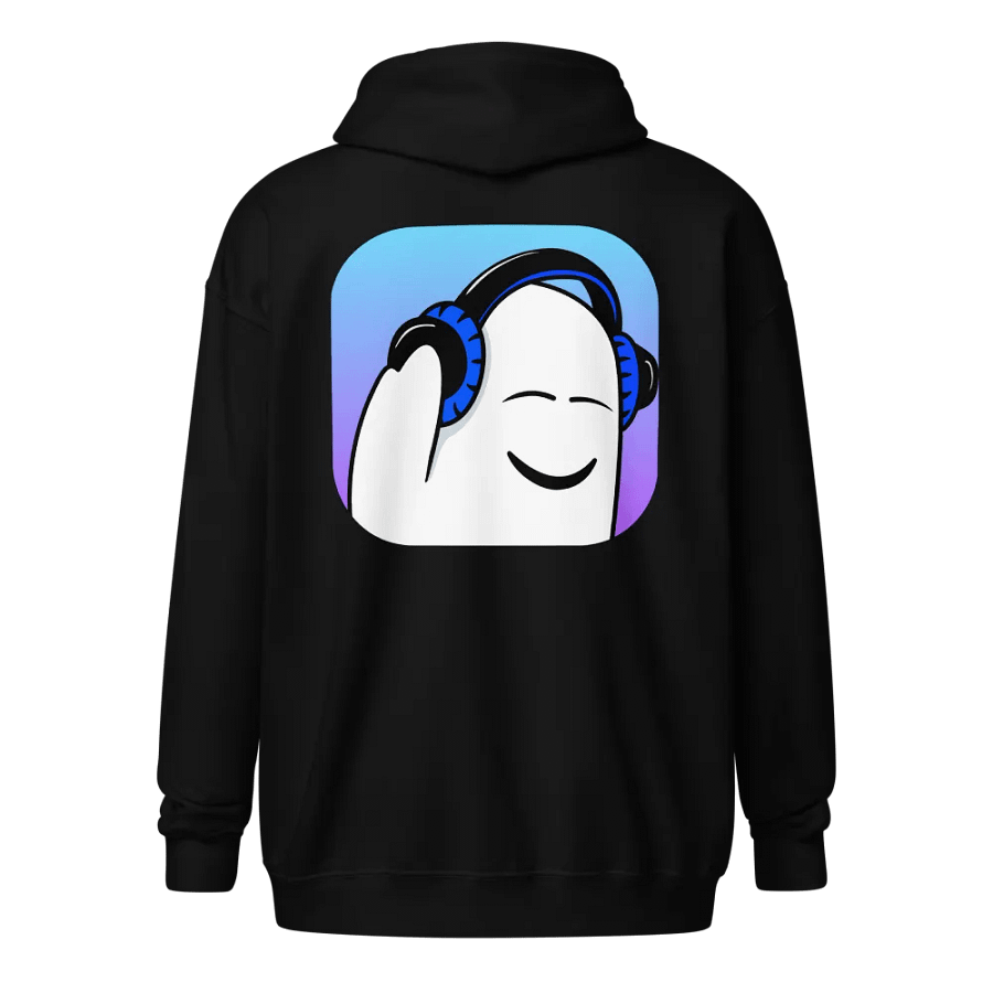 Gojima Ghost Vibes Zip Hoodie product image (2)