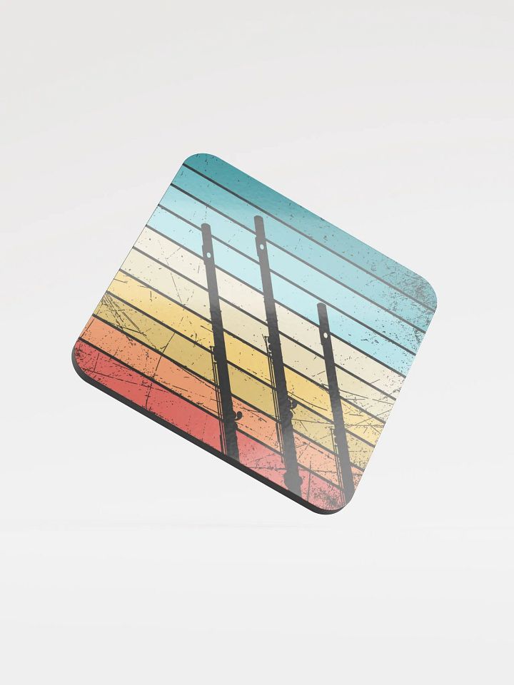 Retro Abstract Flute Coaster - Fl product image (1)