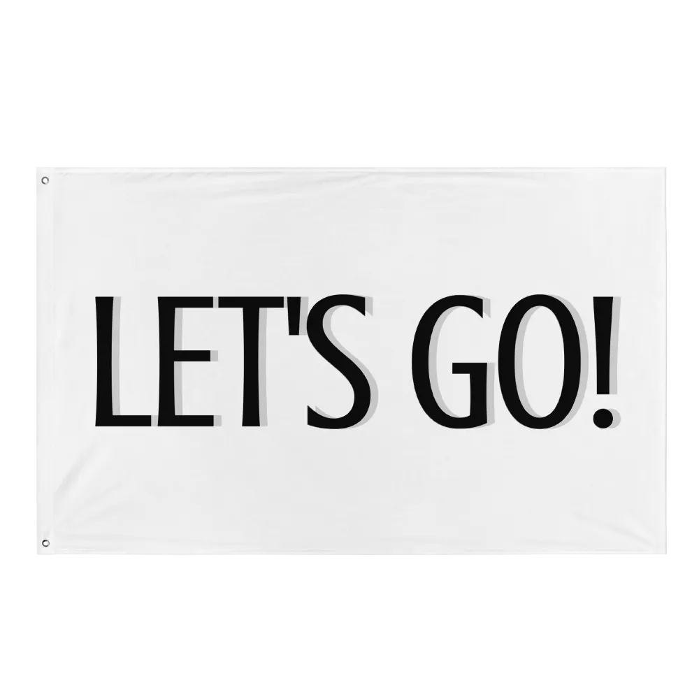 DO IT ALL "LET'S GO" Flag product image (1)