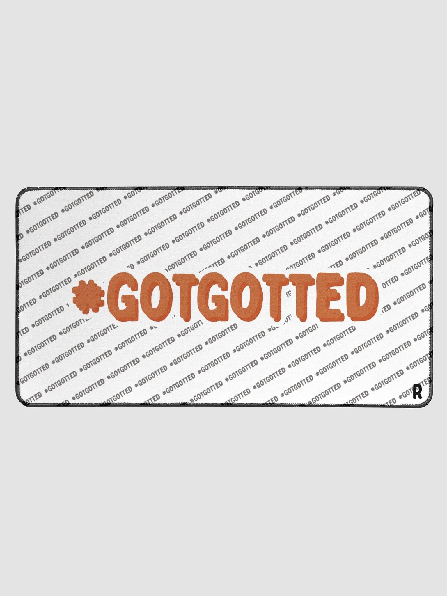 Got-Gotted White Mousepad product image (1)