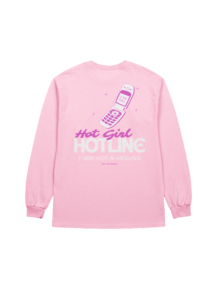 hot girl hotline long sleeve product image (1)