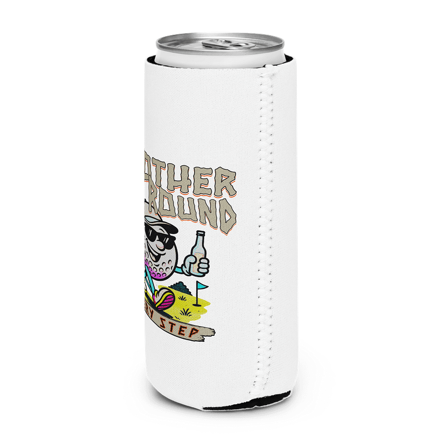 Another Round Every Step Golfing Swing in Style Can Cooler product image (2)