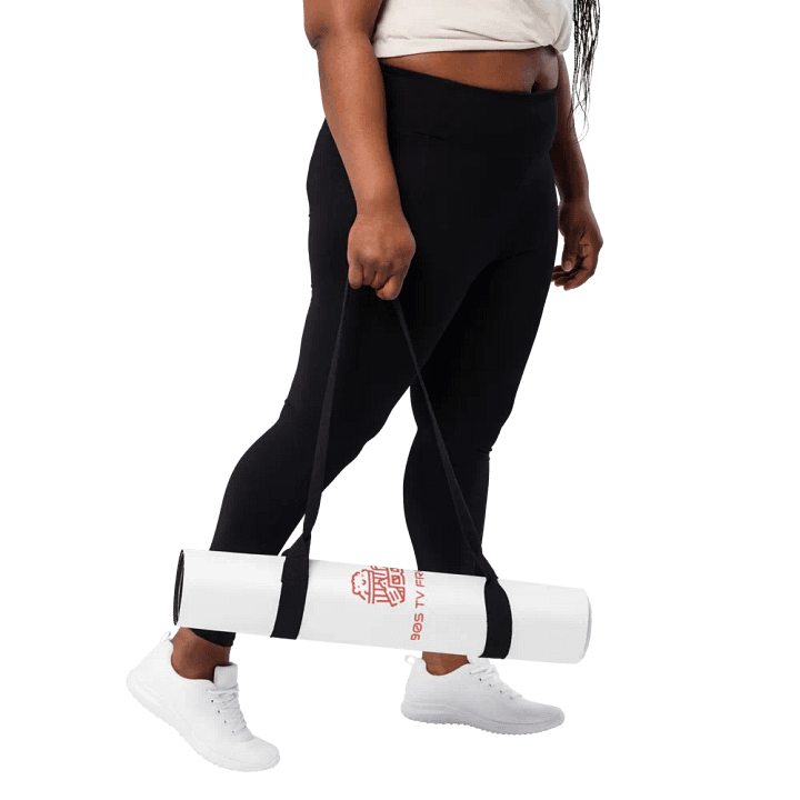 90s TV From VHS Yoga Mat product image (1)