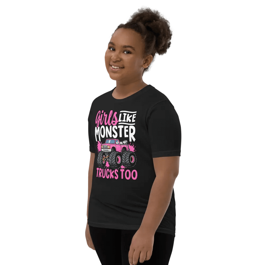 Monster Truck Girls ♡ Trucks Too T-Shirt product image (3)