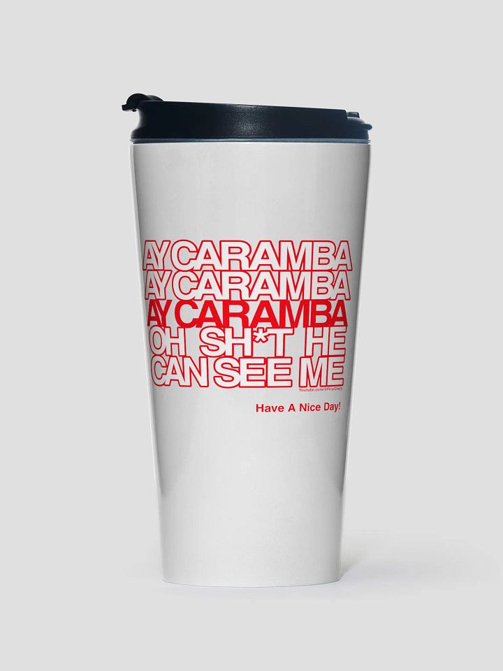 Ay Caramba Stainless Steel Travel Mug product image (1)