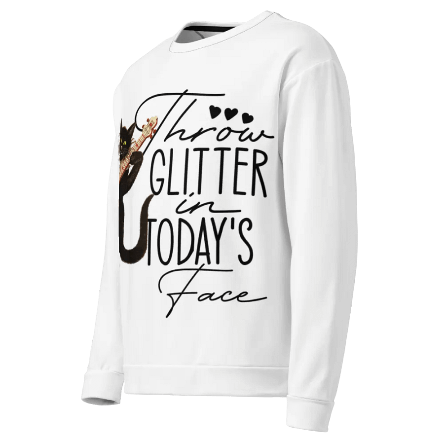 Whimsical Banjo Cat All-Over Sweatshirt product image (3)