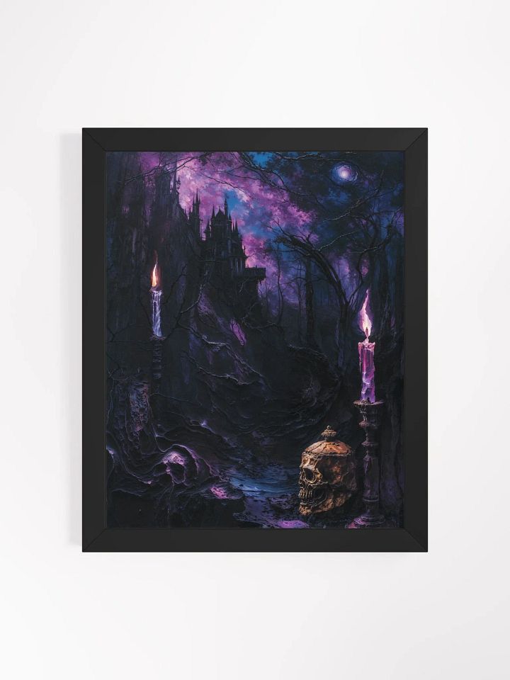 Gothic Skull Castle Framed Poster product image (4)