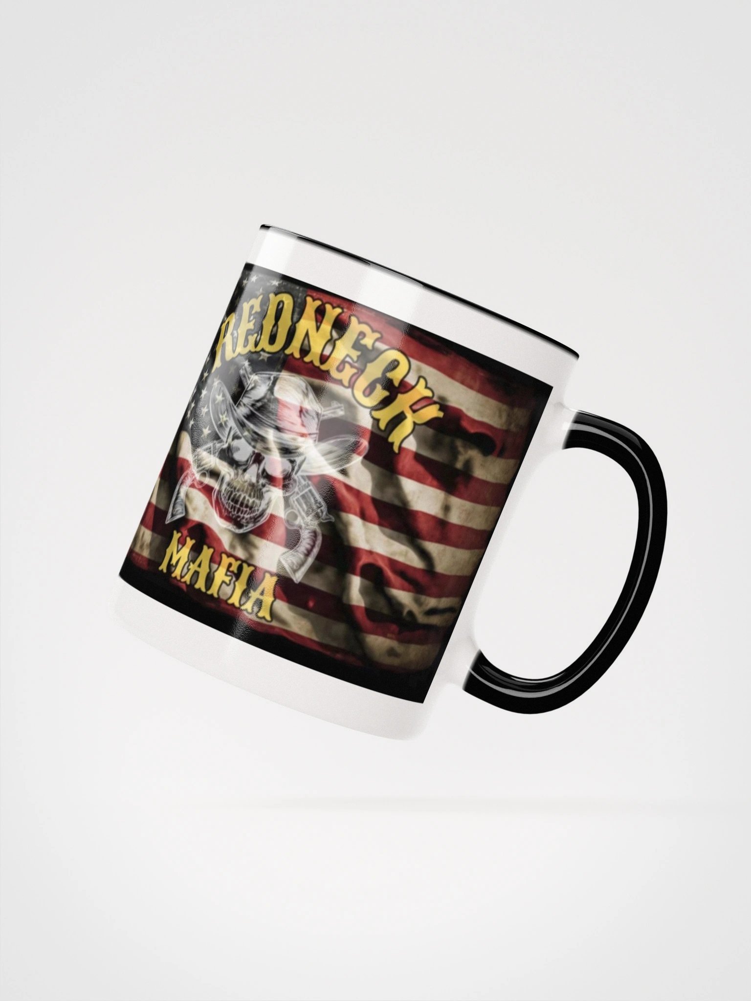 Redneck Mafia Skull Ceramic Mug product image (4)