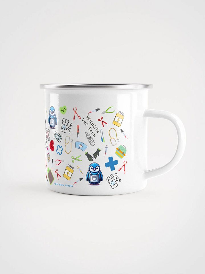 Wildlife Vet Tech Little Blue Penguin Adventure Essential Enamel Mug product image (1)