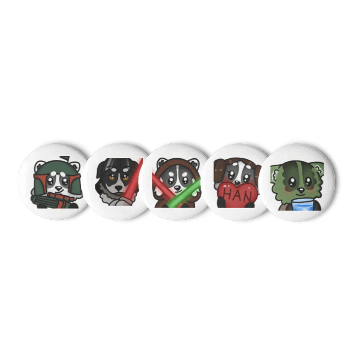 Badger wars Pins product image (3)