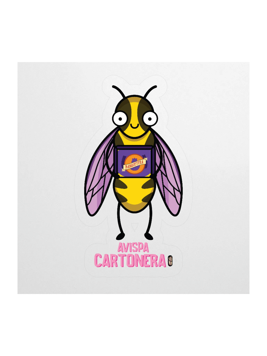 Avispa Cartonera - Sticker (Kiss Cut) product image (1)